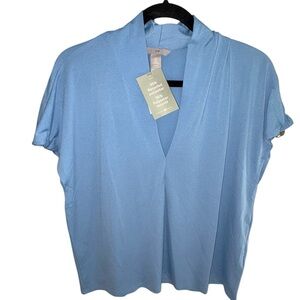 Women's Light Blue Top
